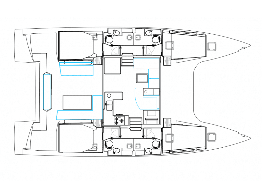 Nautitech 46 Fly | Luna