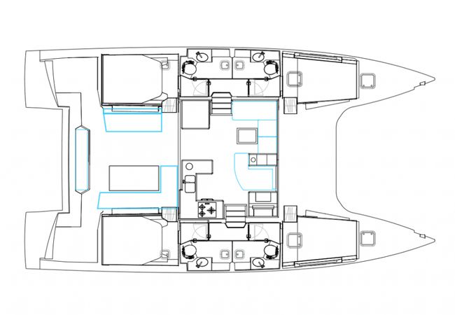 Nautitech 46 Fly | Luna