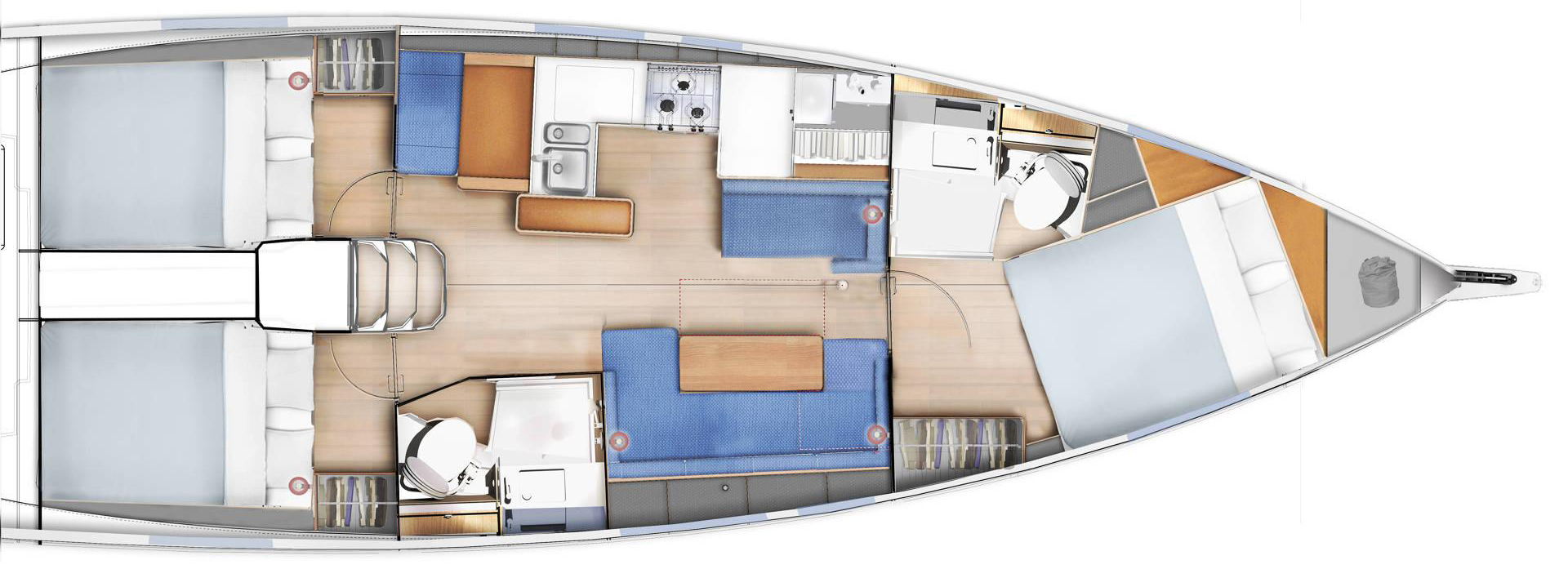 Jeanneau Sun Odyssey 410 | Evelina