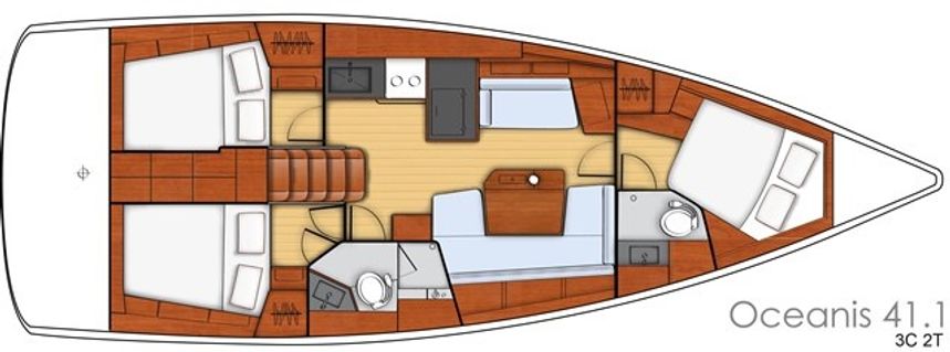 Beneteau Oceanis 41.1 | Stella