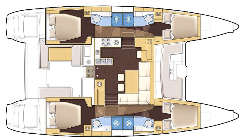 Lagoon 500 | Blue Odyssey