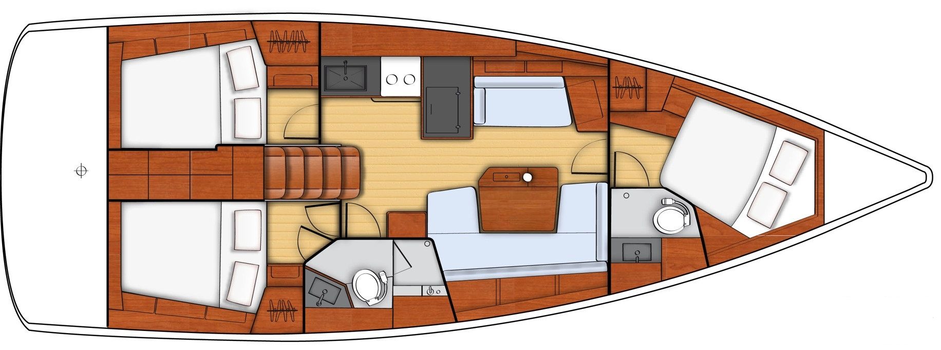 Beneteau Oceanis 41.1 | Diamanti 2