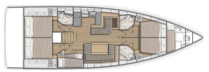 Beneteau Oceanis 51.1 | Theodora