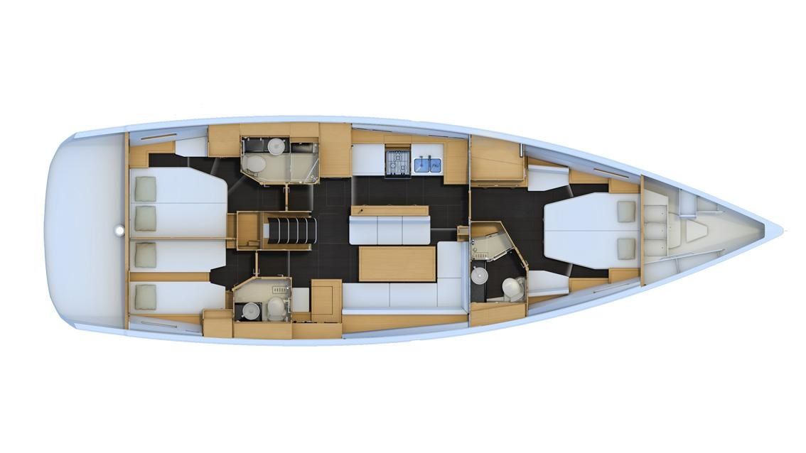 Jeanneau Sun Odyssey 54 DS | Majestic Byboat
