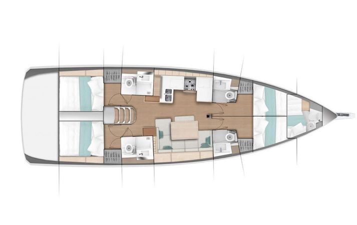 Jeanneau Sun Odyssey 490 | Lady Flora 2