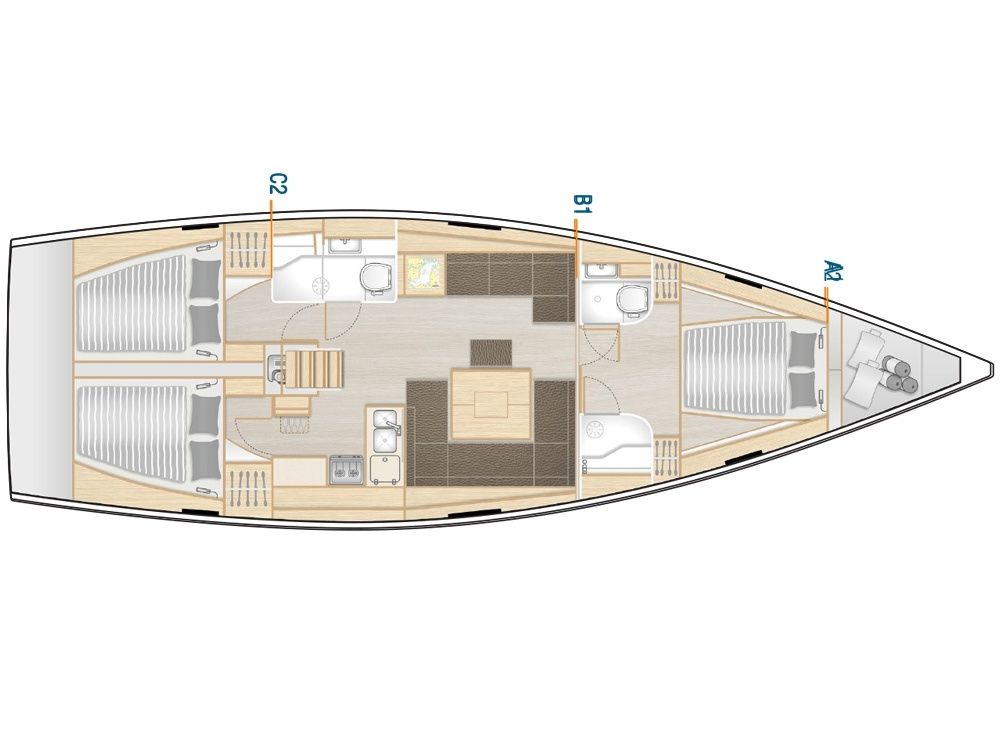 Hanse 458 | Podatok Too