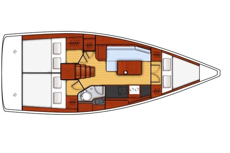 Beneteau Oceanis 35.1 | 3 Pommes