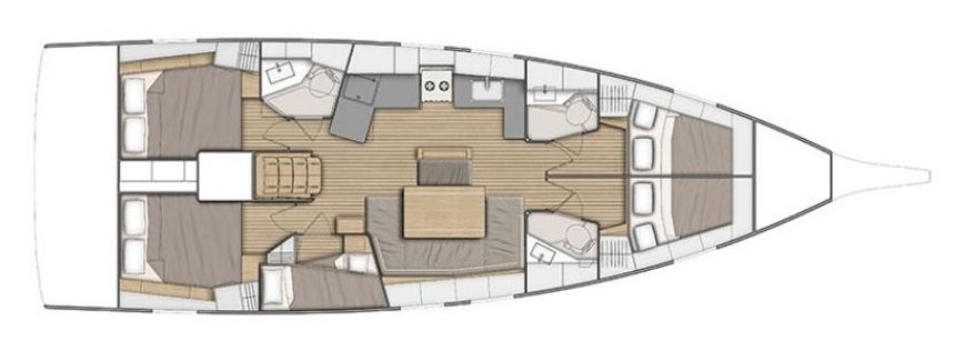 Beneteau Oceanis 46.1 | Kos 46.7