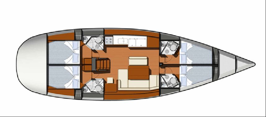 Jeanneau Sun Odyssey 49 | Sirius