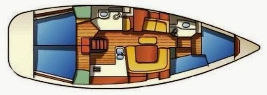 Jeanneau Sun Odyssey 43 | Tatanos