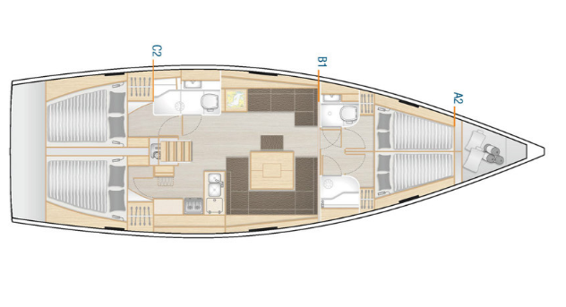 Hanse 458 | Bea