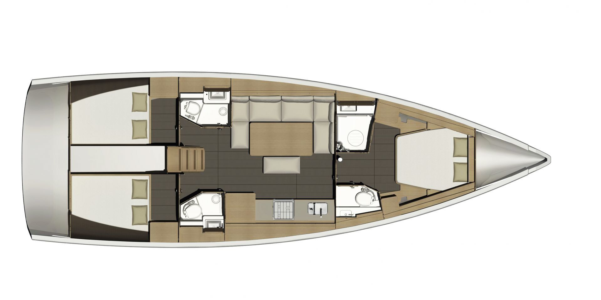 Dufour 460 GL | Tequila Night
