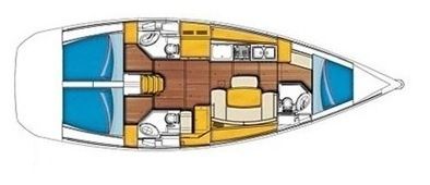 Beneteau Cyclades 43.3 | Blue Note