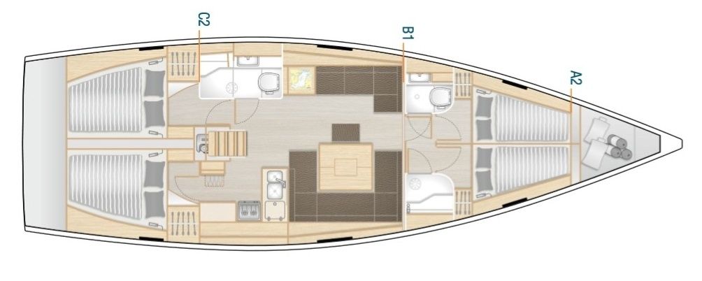 Hanse 458 | Edelweiss