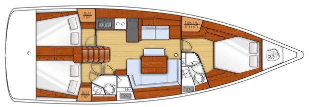 Beneteau Oceanis 45 | Storm Dancer 1
