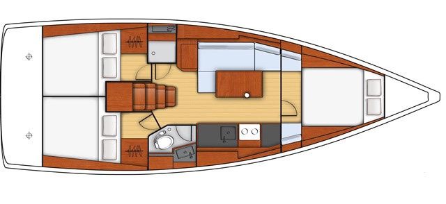 Beneteau Oceanis 38 | La Rose