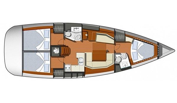 Jeanneau Sun Odyssey 42 | Waterproof