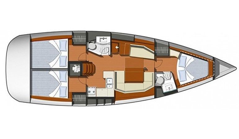 Jeanneau Sun Odyssey 42 | Waterproof