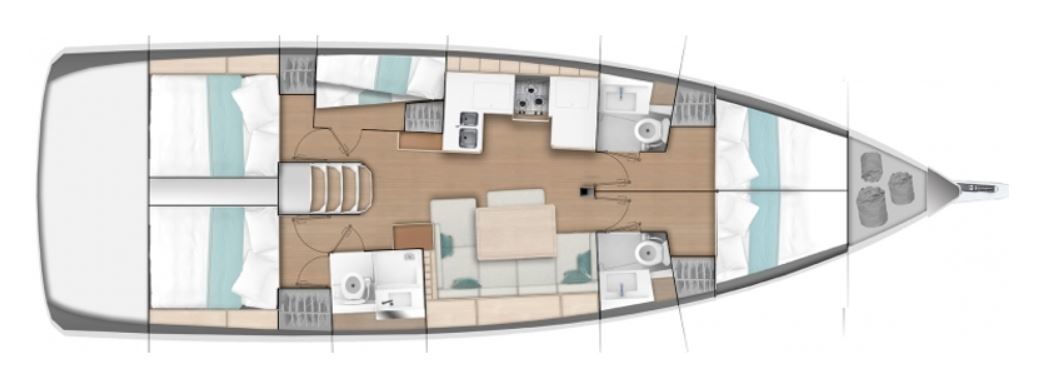 Jeanneau Sun Odyssey 490 | Persik