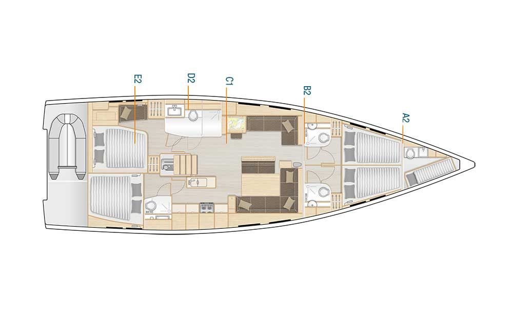 Hanse 548 | Lady Ardea