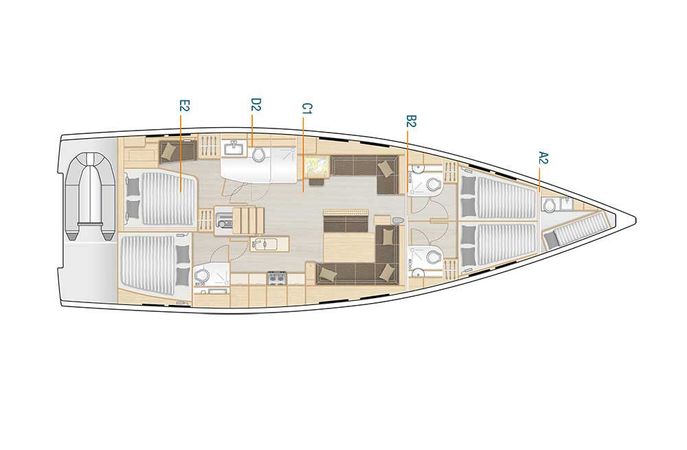 Hanse 548 | Lady Ardea