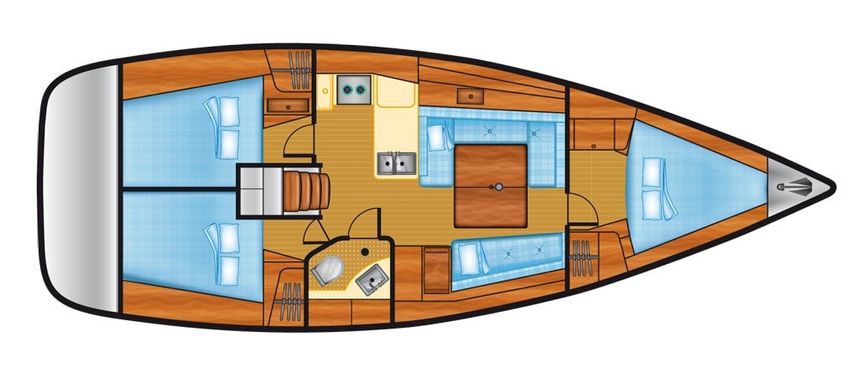 Beneteau Oceanis 37 | White Horse