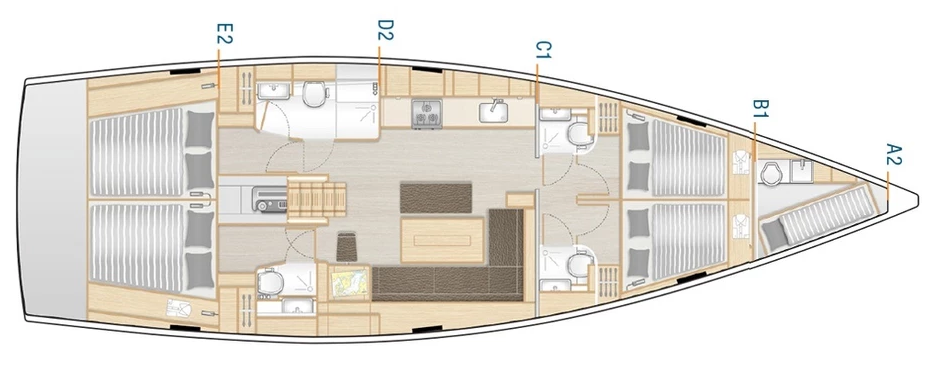 Hanse 508 | Change of Seasons