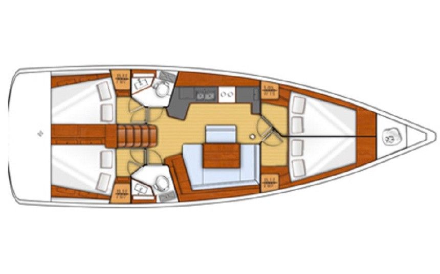 Beneteau Oceanis 45 | Mediterraneo
