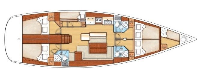 Beneteau Oceanis 50 | Ganges