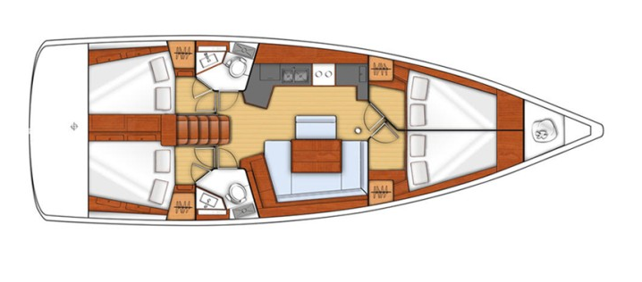 Beneteau Oceanis 45 | Neška 2