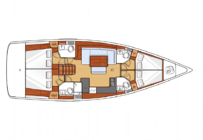 Beneteau Oceanis 48 | Luna Rossa