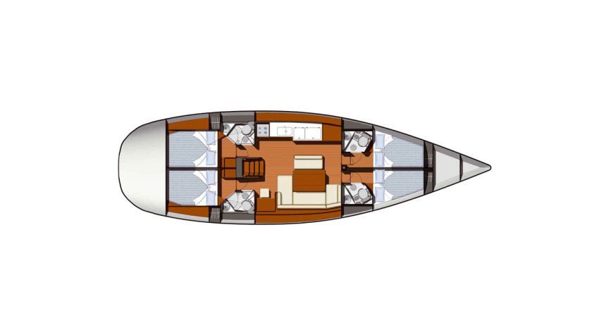 Jeanneau Sun Odyssey 49 | Vila 1