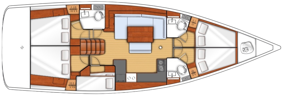 Beneteau Oceanis 48 | Blues