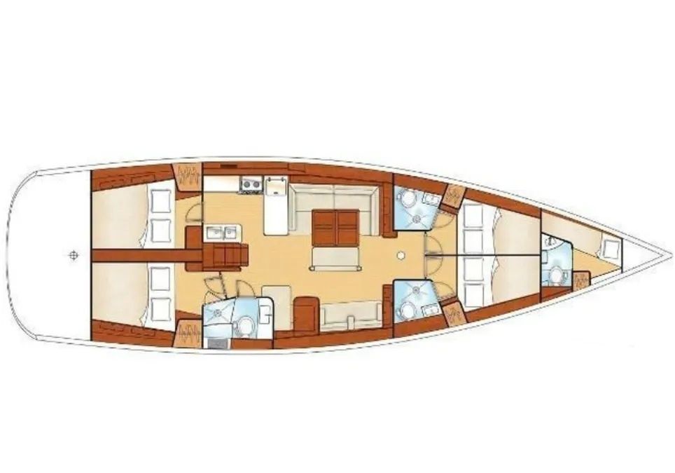 Beneteau Oceanis 54 | Maistra