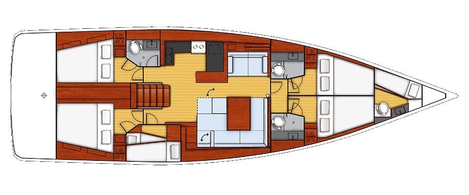 Beneteau Oceanis 55 | Lucky Trader