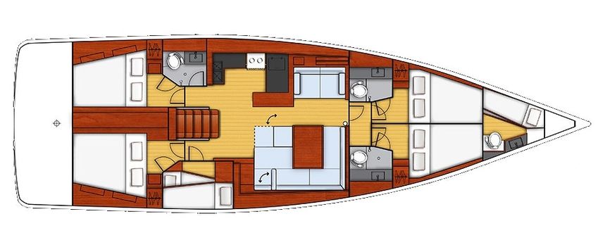 Beneteau Oceanis 55 | Lucky Trader