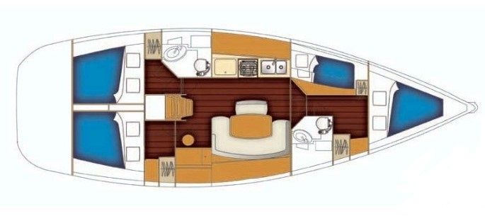 Beneteau Cyclades 43.4 | Estera