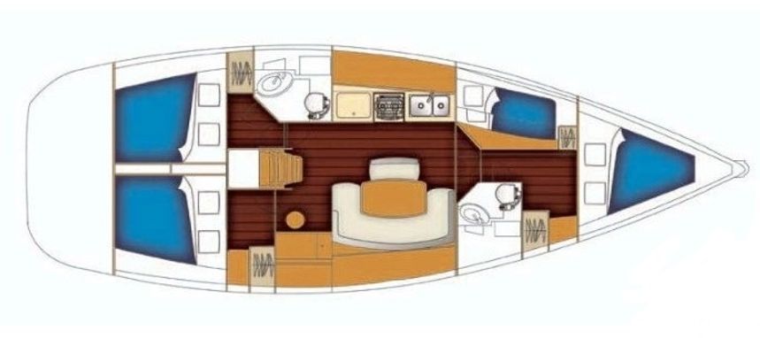 Beneteau Cyclades 43.4 | Estera