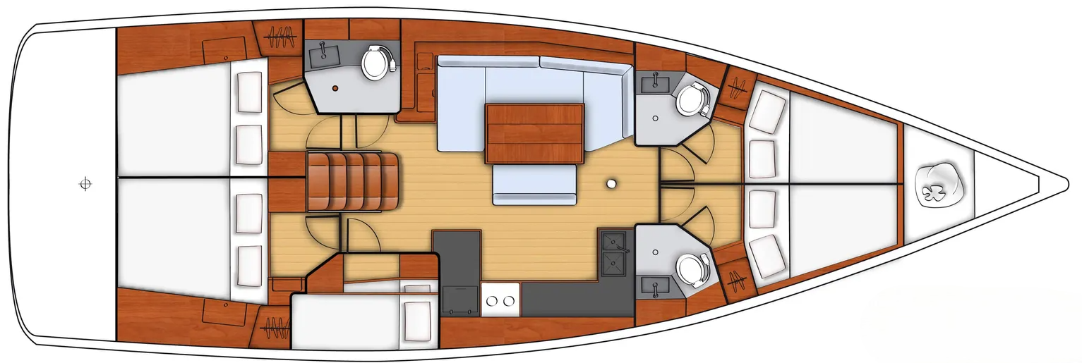 Beneteau Oceanis 48 | Franziska