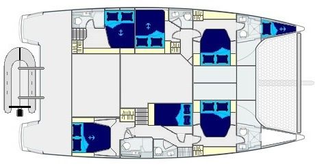 Fountaine Pajot Saba 50 | Triumpho
