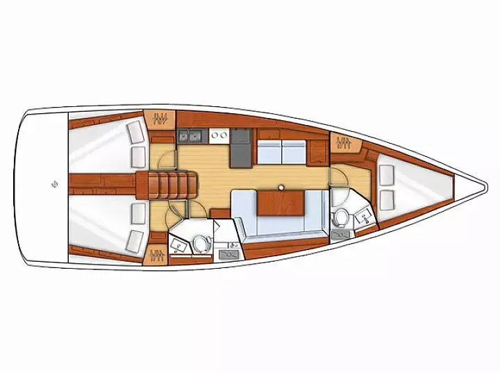 Beneteau Oceanis 41 | Huschel 2