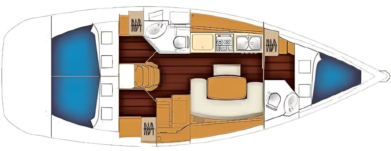 Beneteau Cyclades 39.3 | Six Pack