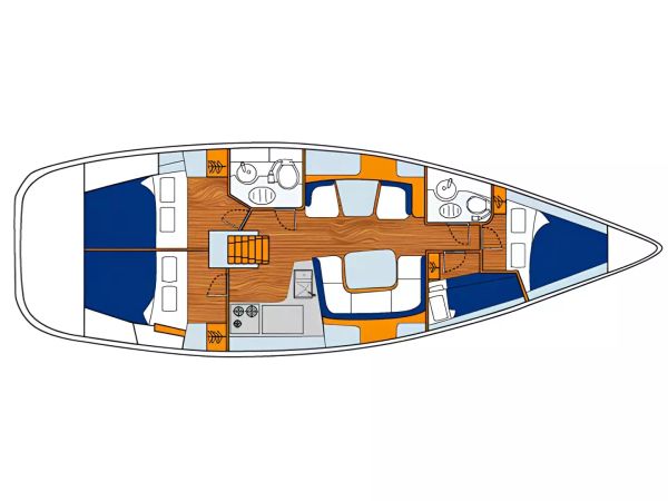 Jeanneau Sun Odyssey 43 | Saida