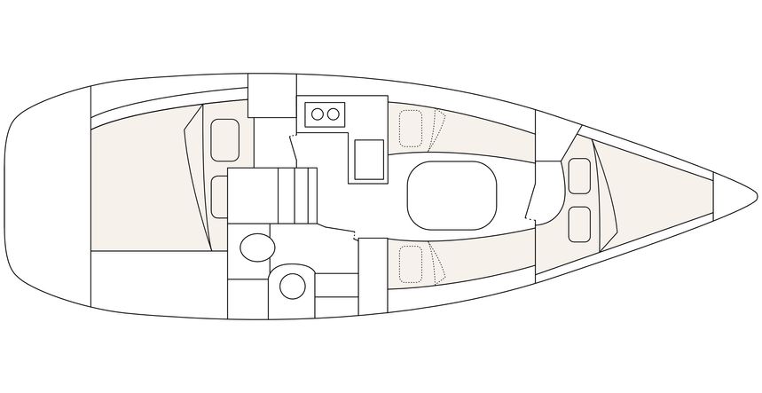 Beneteau Oceanis Clipper 323 | Aphrodite Spirit