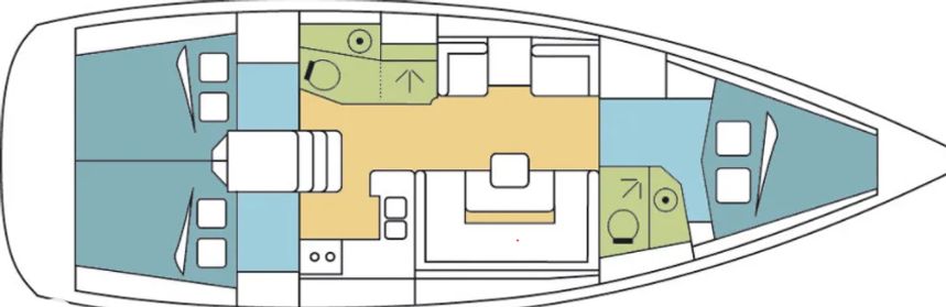 Jeanneau Sun Odyssey 419 | Turrun Turrun