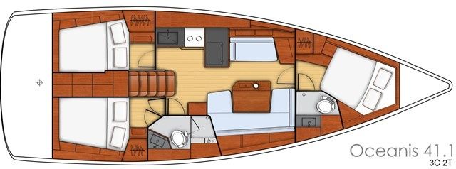 Beneteau Oceanis 41.1 | Tselena