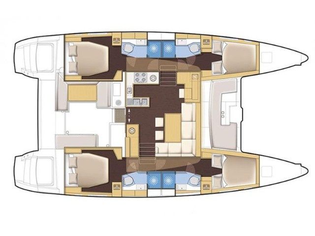 Lagoon 450 F | Black Duck