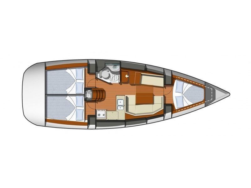 Jeanneau Sun Odyssey 36 | Formica