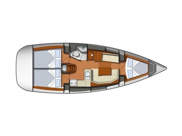 Jeanneau Sun Odyssey 36 | Formica