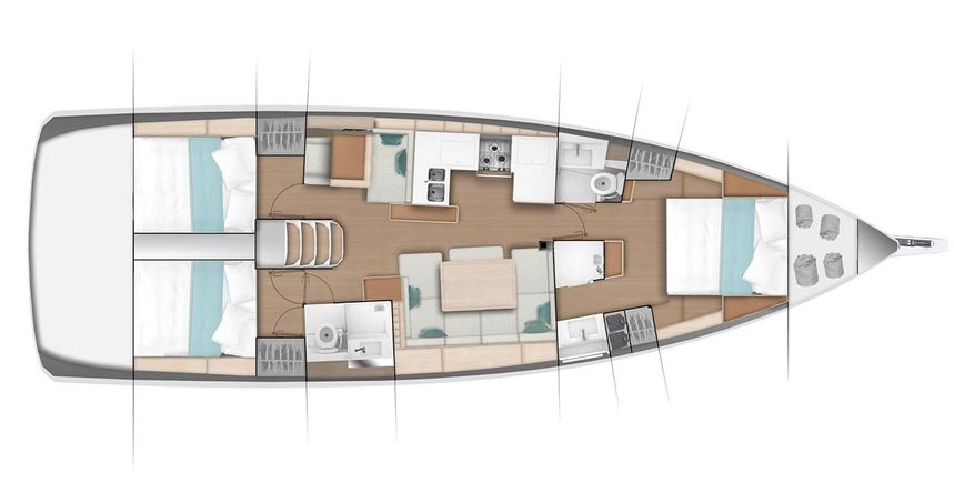 Jeanneau Sun Odyssey 490 | La Vita e Bella
